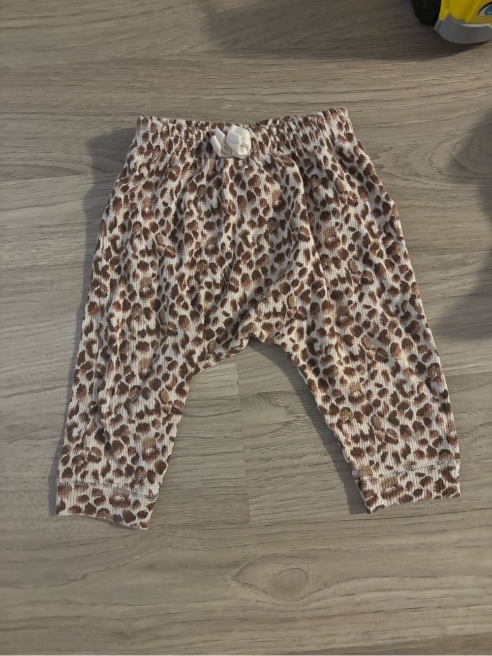 Old Navy Infant Leopard Print Pull-On Pants - Brown & Cream